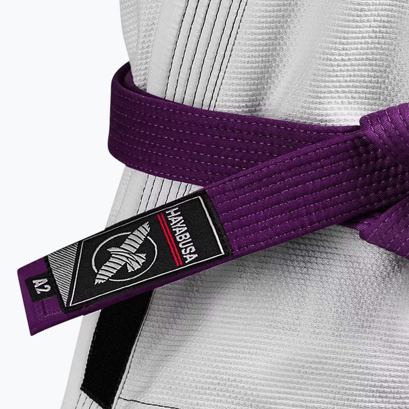 Centura braziliană de jiu-jitsu Hayabusa Jiu Jitsu purple 3