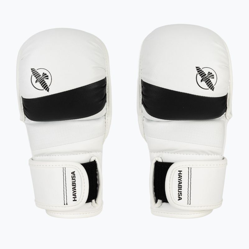 Mănuși de grappling Hayabusa T3 Hybrid white/black 2