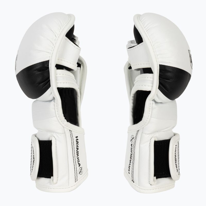 Mănuși de grappling Hayabusa T3 Hybrid white/black 4