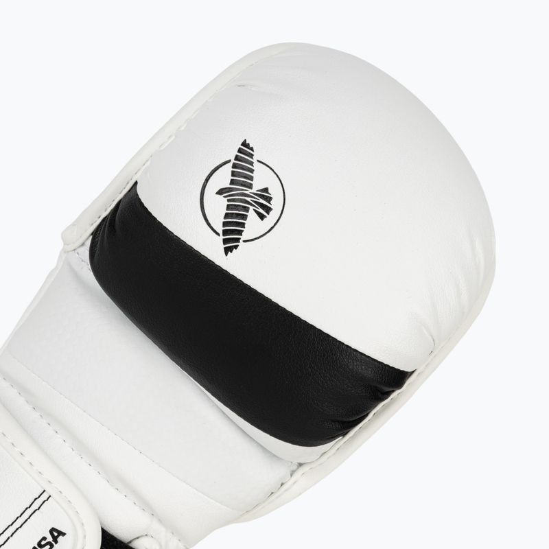 Mănuși de grappling Hayabusa T3 Hybrid white/black 5