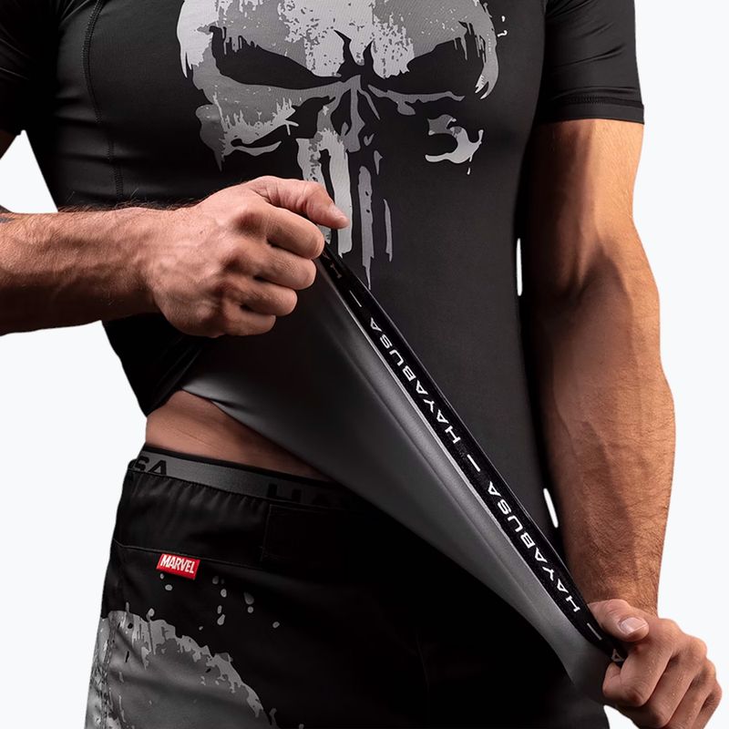 Rashguard pentru bărbați  Hayabusa Marvel The Punisher Rashguard Shortsleeve black 3