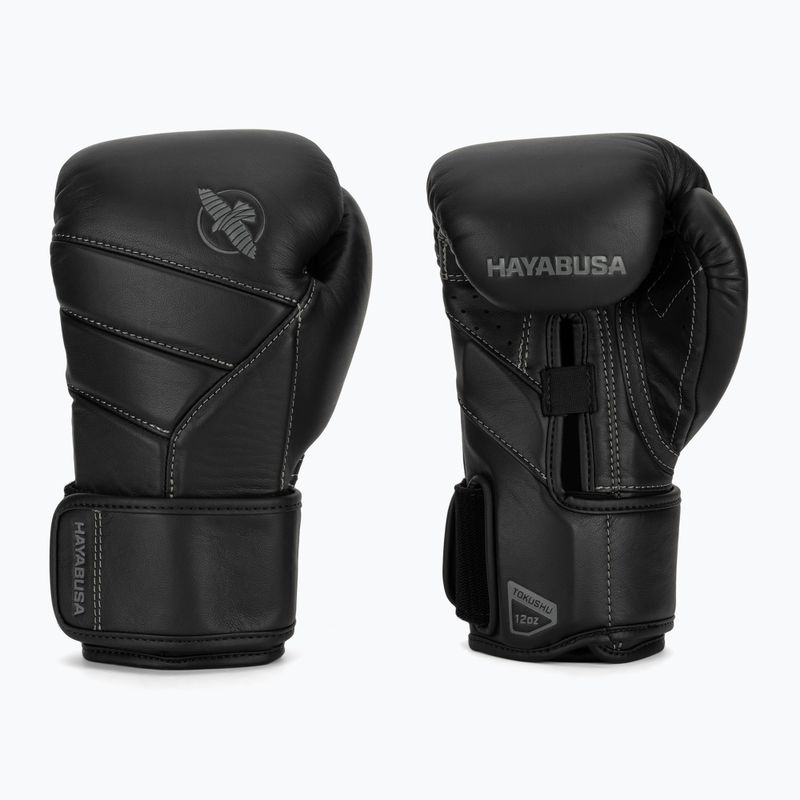Mănuși de box Hayabusa T3 Kanpeki jet black