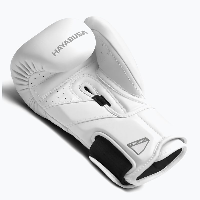 Mănuși de box Hayabusa T3 Kanpeki arctic white 3