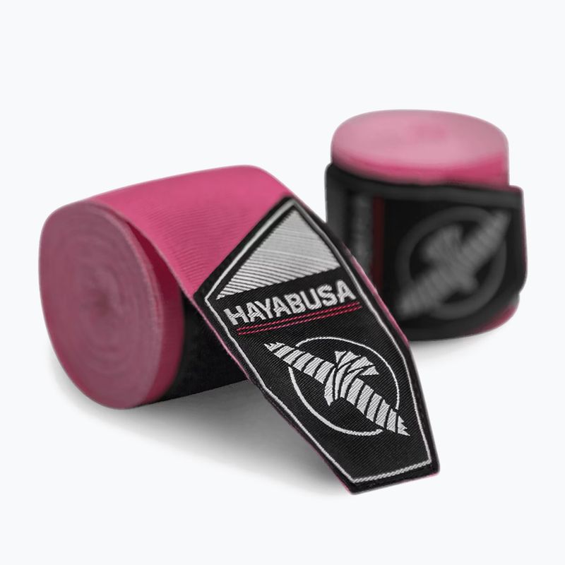 Bandaje de box Hayabusa Perfect Stretch Handwraps 450 cm pink