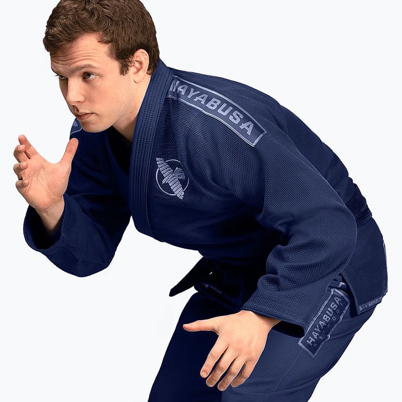 GI la brazilian jiu-jitsu Hayabusa Lightweight navy 4