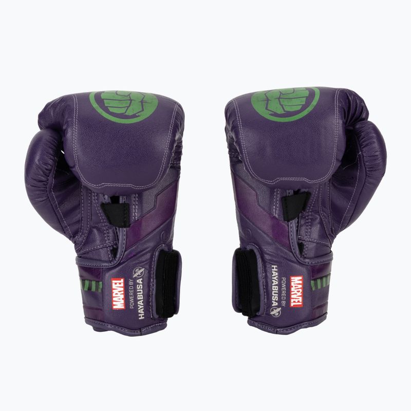 Mănuși de box Hayabusa Marvel's Hulk purple/green 3
