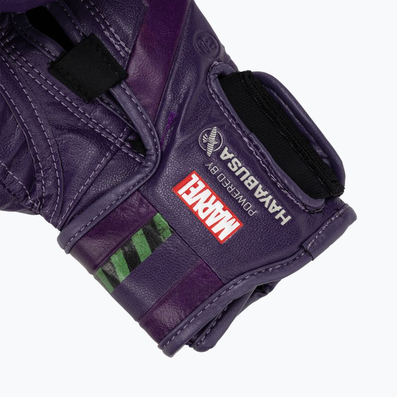 Mănuși de box Hayabusa Marvel's Hulk purple/green 6