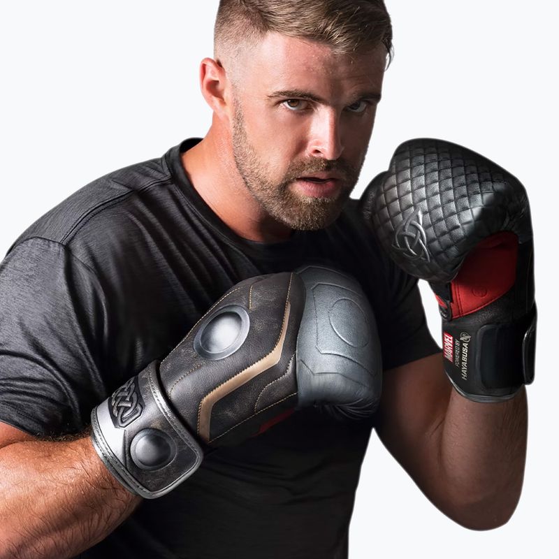 Mănuși de box Hayabusa Thor silver 5