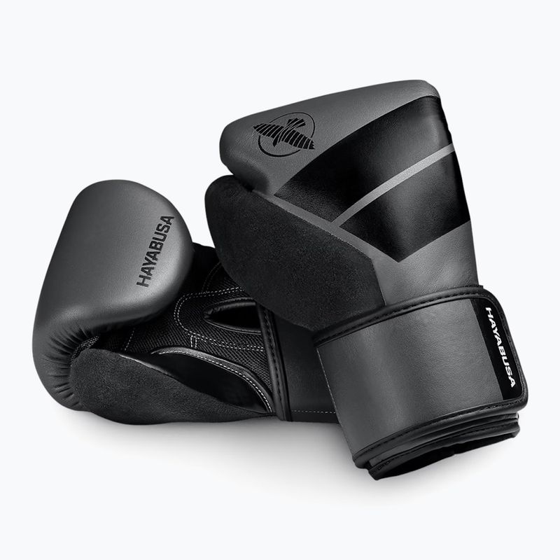 Mănuși de box pentru copii Hayabusa S4 Youth charcoal 3