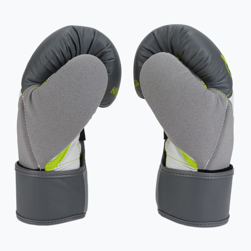 Mănuși de box Hayabusa T3 gri-galben T314G 4