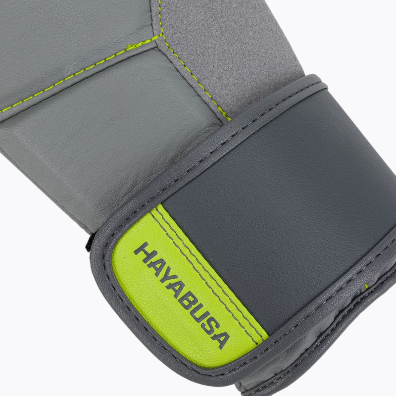 Mănuși de box Hayabusa T3 gri-galben T314G 6