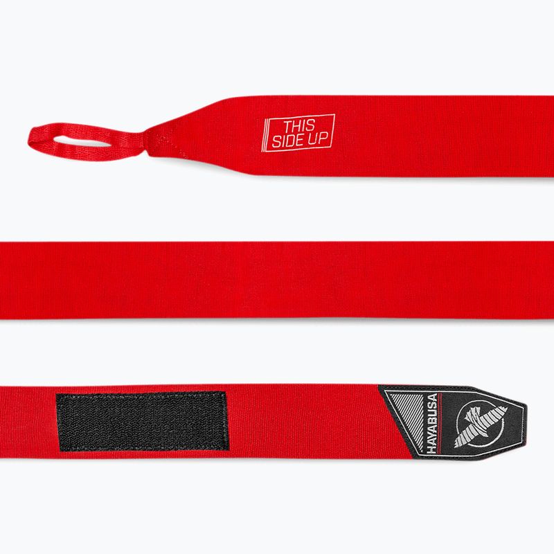 Bandaje de box Hayabusa Perfect Stretch Youth Hand Wraps 450 cm red 3