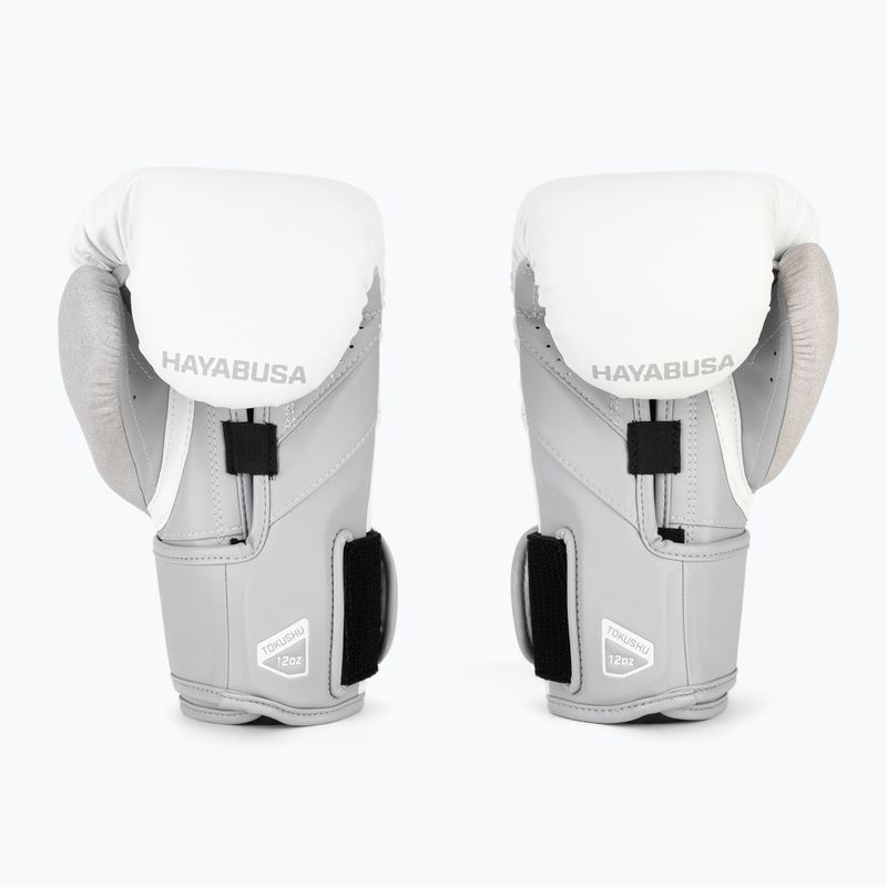 Mănuși de box Hayabusa T3 white/grey 3