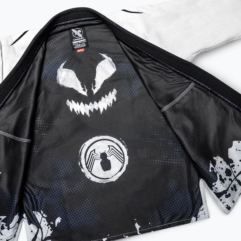 GI la brazilian jiu-jitsu Hayabusa Marvel Venom white 5