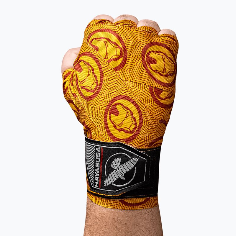 Bandaje de box Hayabusa Marvel Hero Elite Hard 450 cm iron man 4