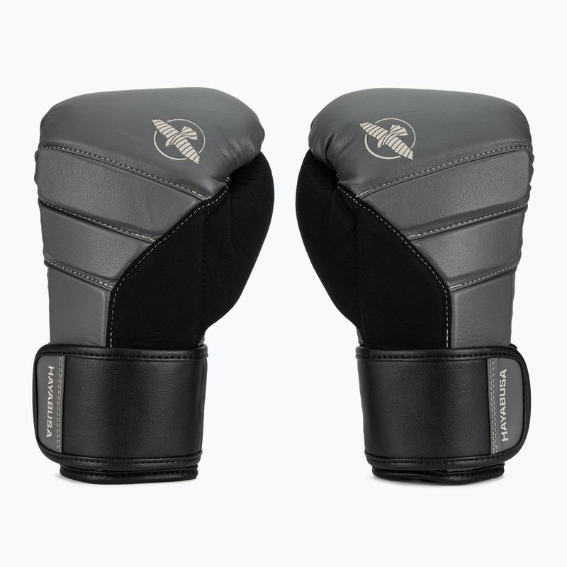 Mănuși de box Hayabusa T3 charcoal/black 2