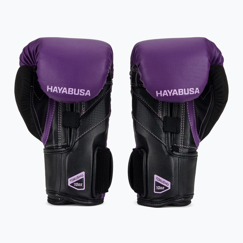 Mănuși de box  Hayabusa T3 purple/black 3