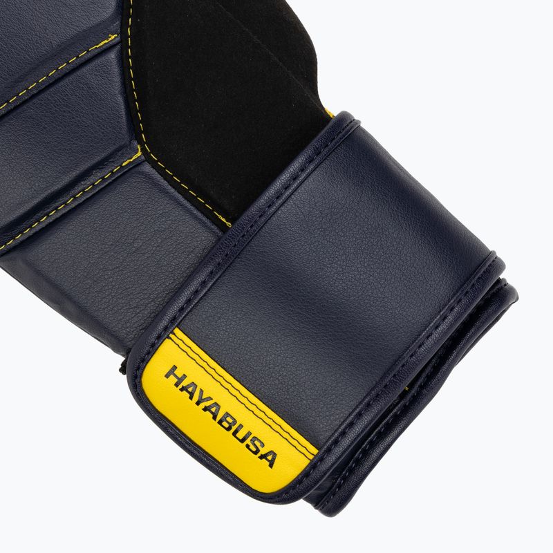 Mănuși de box  Hayabusa T3 navy/yellow 6