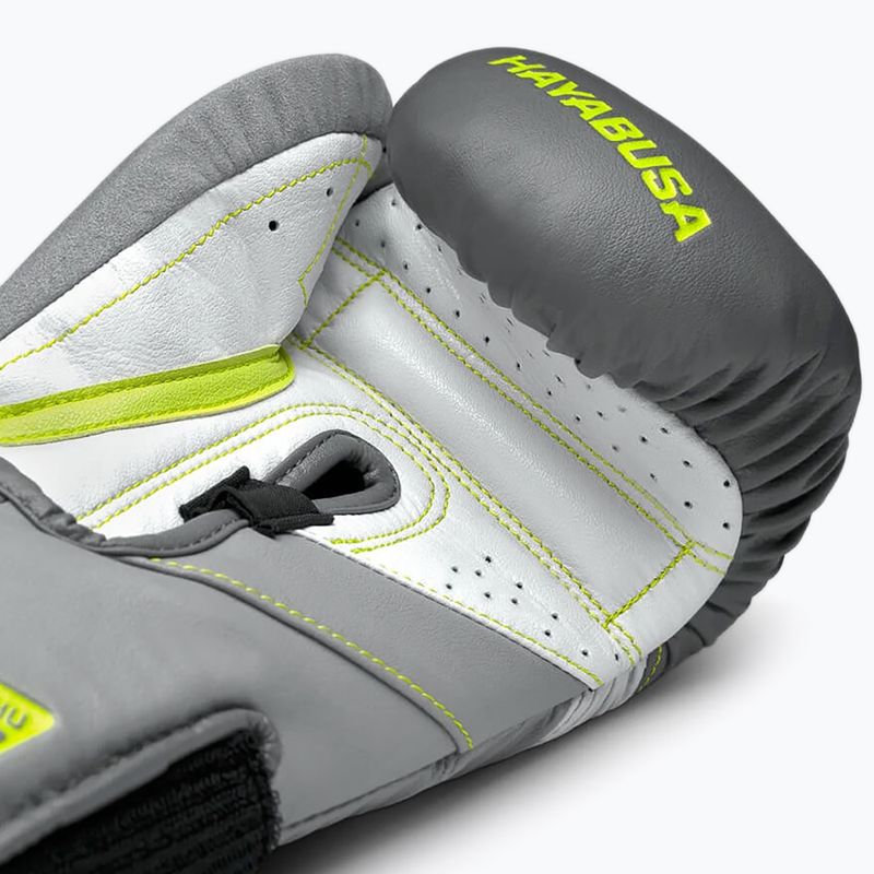 Mănuși de box Hayabusa T3 gri-galben T314G 10