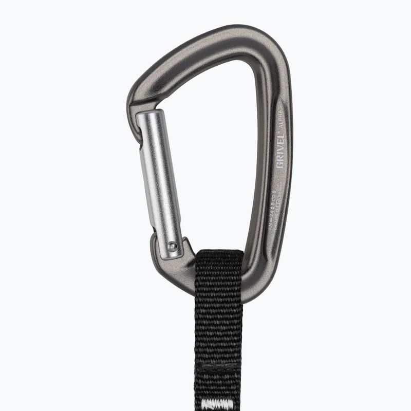 Expres de alpinism Grivel ALL-Round Alpha 16 cm negru/galben 2