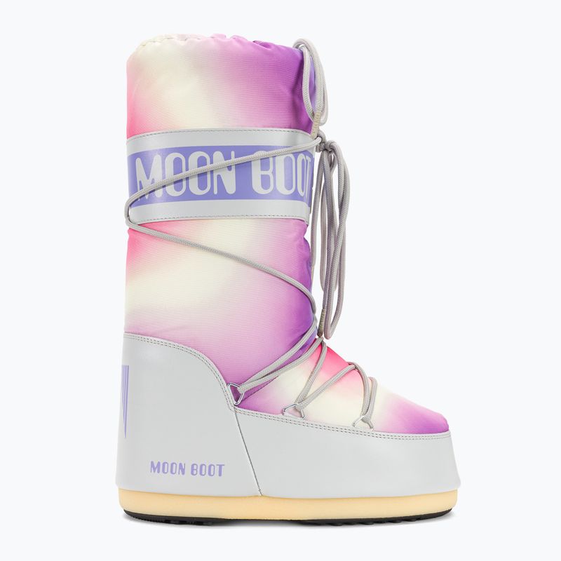 Ghete pentru femei Moon Boot Icon Tie Dye glacier grey 2