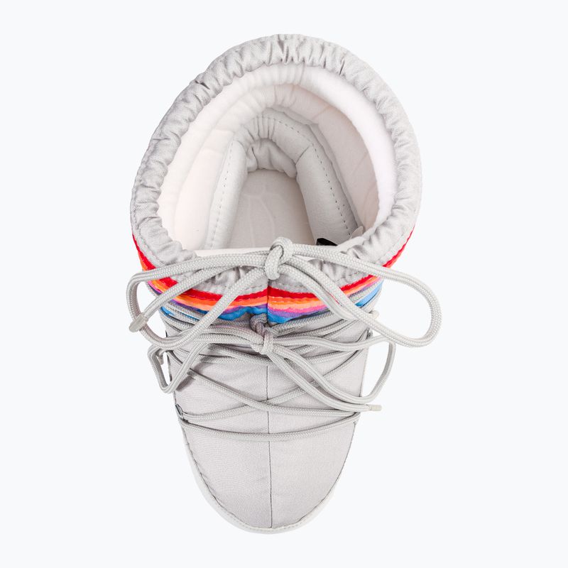 Ghete pentru femei Moon Boot Icon Low Rainbow glacier grey 6