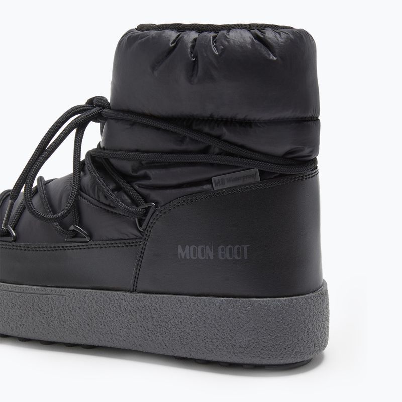 Ghete pentru bărbați Moon Boot Mtrack Low Nylon WP black 10