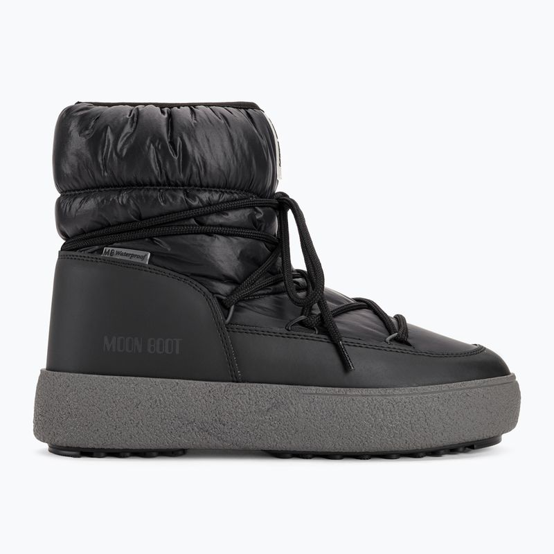 Ghete pentru bărbați Moon Boot Mtrack Low Nylon WP black 2