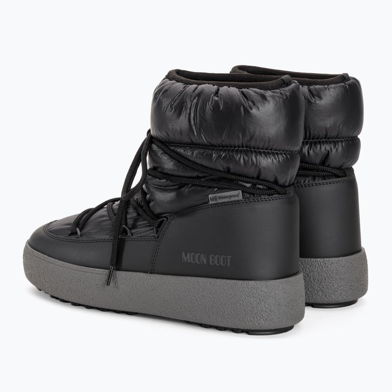 Ghete pentru bărbați Moon Boot Mtrack Low Nylon WP black 3