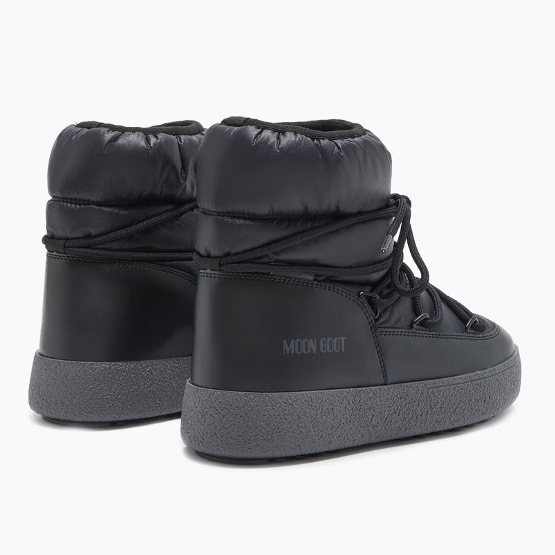 Ghete pentru femei Moon Boot Ltrack Low Nylon WP black 8