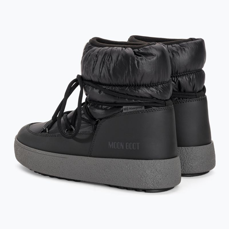Ghete pentru femei Moon Boot Ltrack Low Nylon WP black 3