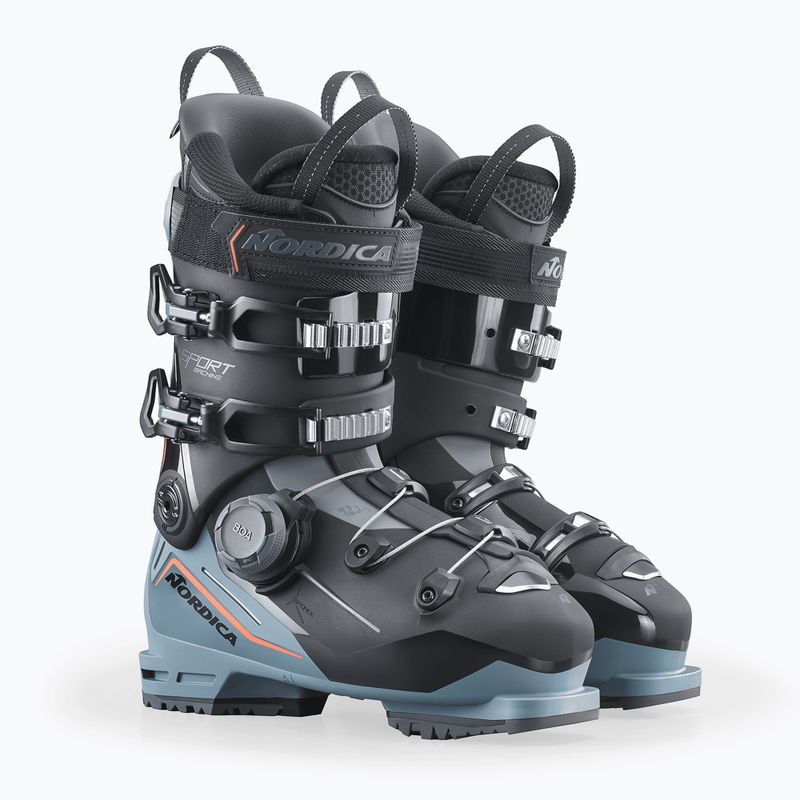 Încălțăminte de schi pentru bărbați Nordica Sportmachine 3 110 BOA GW black/avio/red 7