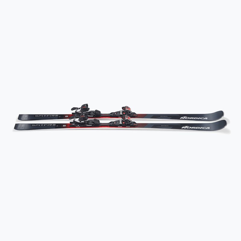 Schiuri alpine Nordica Spitfire TI + legături TP2LT11 FDT grey/blue/red/silver 5