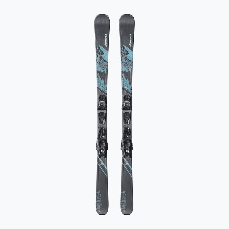 Schiuri de damă Nordica Wild Belle 78 + legături TP2COMP10 FDT black/water