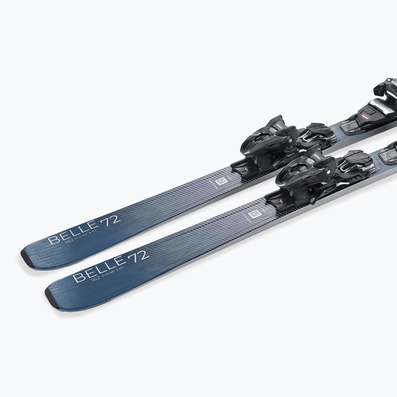 Schiuri de coborâre pentru femei + legături Nordica Belle 72 + TP2COMP10 FDT midnight-blue/rainbow 7