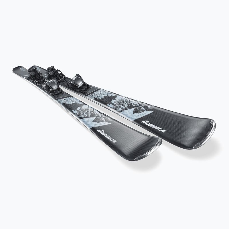 Schiuri de coborâre pentru femei Nordica Wild Belle 74 + legături TP2 COMP10 FDT black/blue 4