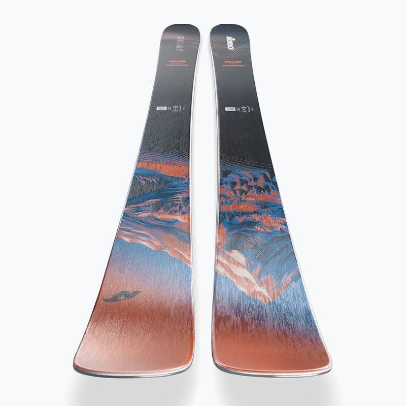Schiuri de coborâre pentru femei Nordica Santa Anna 87 Flat coral/blue/black 5