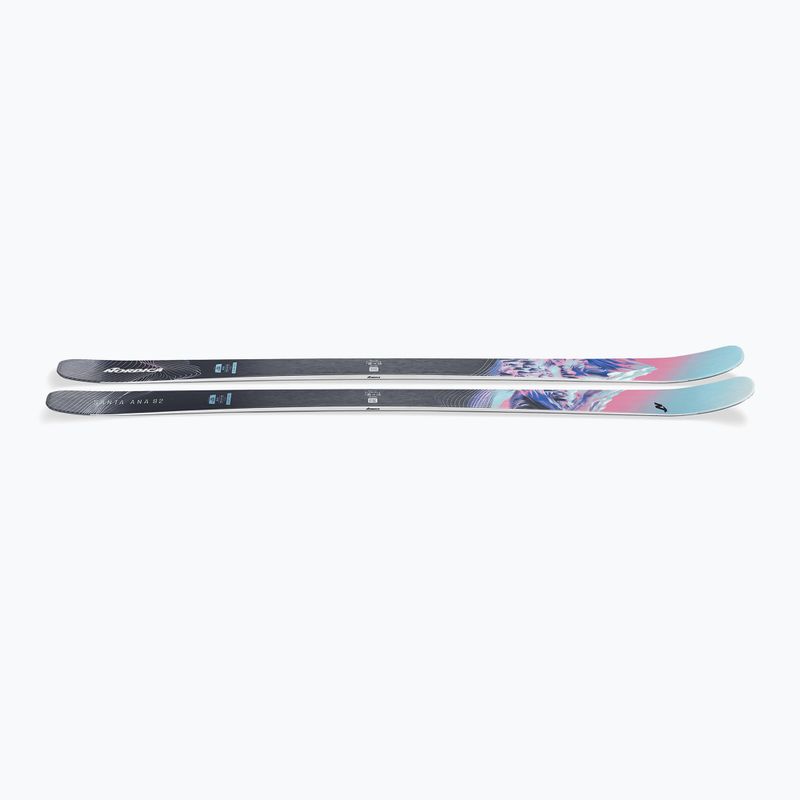 Schiuri de coborâre pentru femei Nordica Santa Anna 82 Flat light/blue/coral/midnigh 6