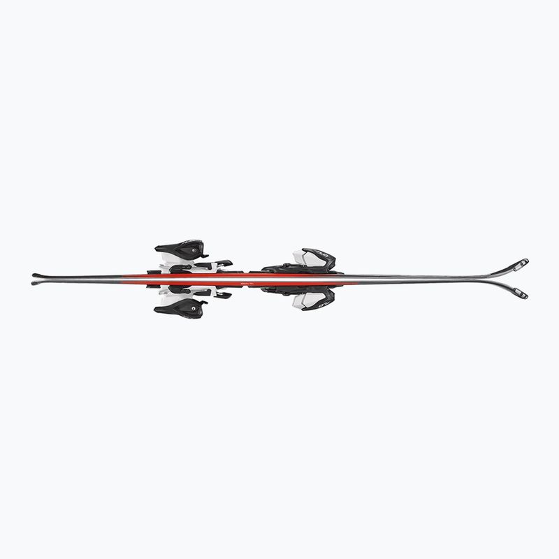 Schiuri de coborâre pentru copii + legături Nordica Team JR (110-150) + J7.0 FDT black/red 3