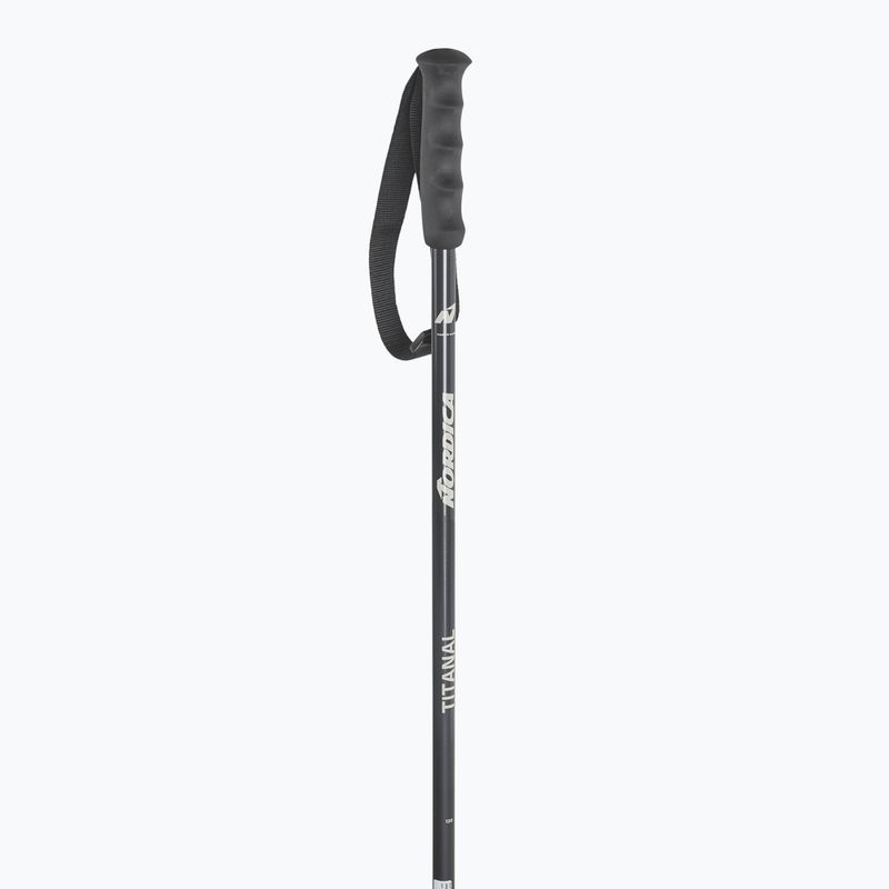 Bețe de schi Nordica Alpine TI Dark 16mm grey/white 8