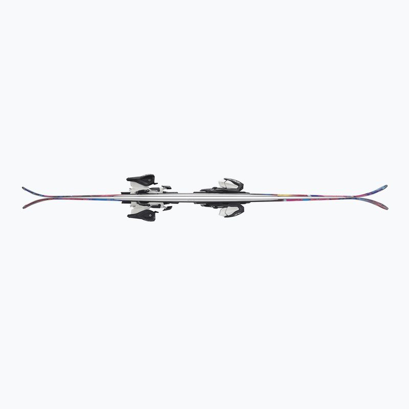 Schiuri de coborâre pentru copii + legături Nordica Unleashed JR + J7.0 FDT rainbow 3
