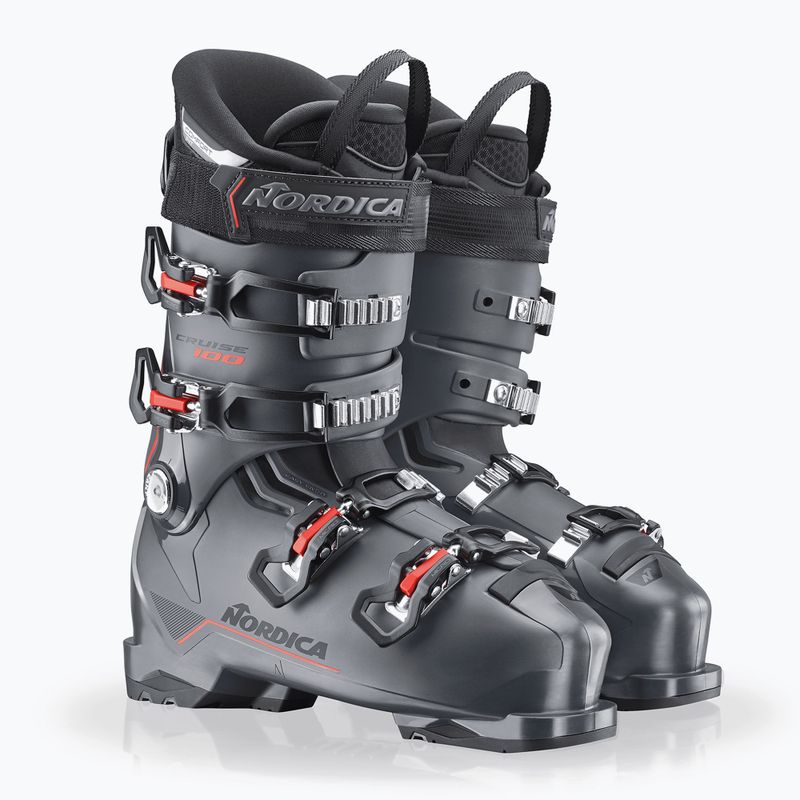 Încălțăminte de schi pentru bărbați Nordica The Cruise 100 anthracite/black/red 7