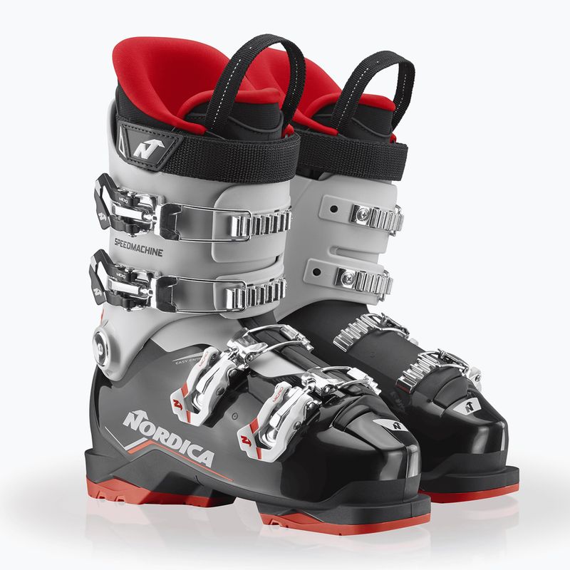Încălțăminte de schi pentru copii Nordica Speedmachine J 4 black/grey/red 7
