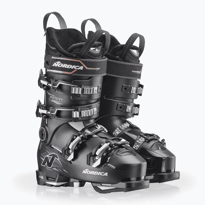 Încălțăminte de schi pentru femei Nordica Pro Machine 3 85 W GW black/pink/white 7