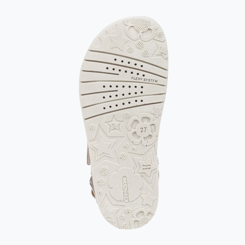 Sandale pentru juniori Geox Costarei silver 12