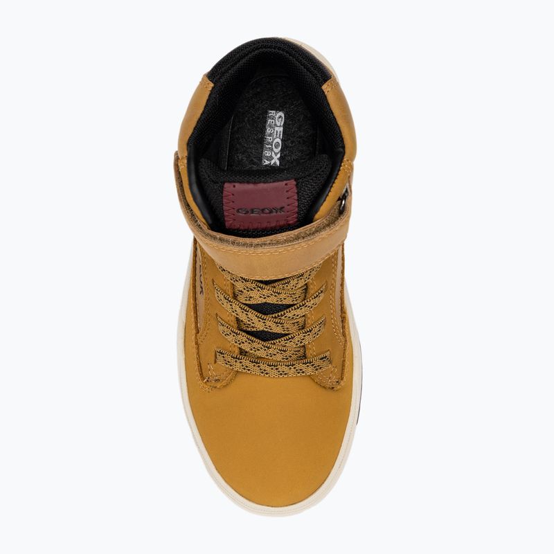 Încălțăminte junior Geox Bunshee dark yellow/black