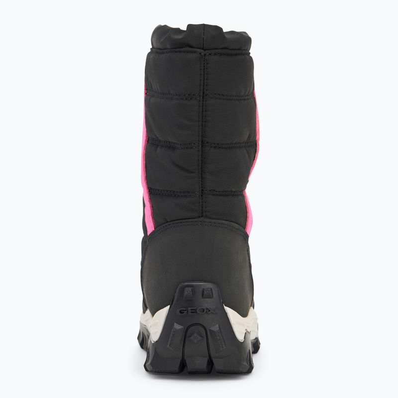Ghete de zăpadă pentru copii Geox Himalaya ABX black / fuchsia 6