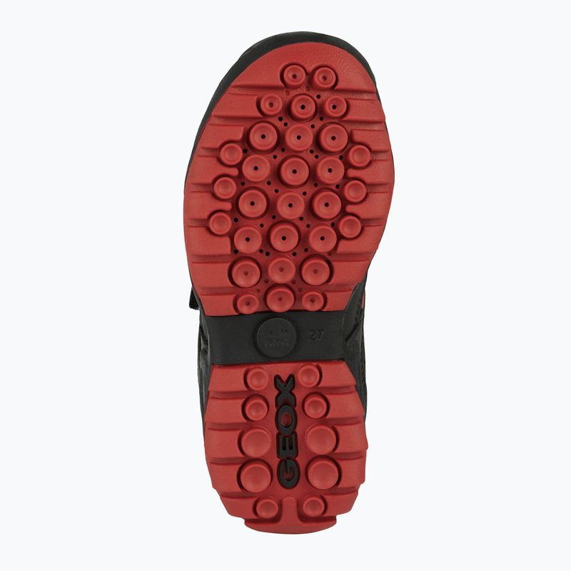 Încălțăminte junior Geox New Savage black/red 12