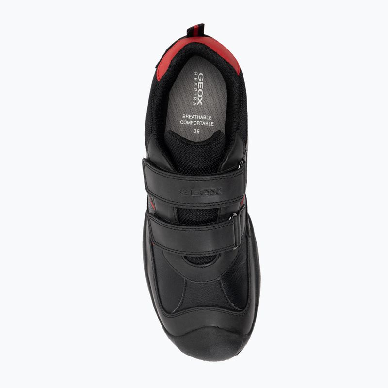 Încălțăminte junior Geox New Savage black/red 6