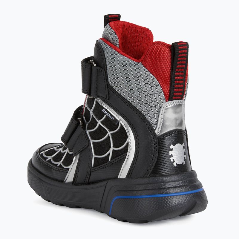 Încălțăminte junior Geox Sveggen Abx black/red 9